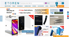Desktop Screenshot of etoren.com